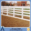 High quality 2 rails, 3 rails and 4 rails white vinyl horse fence, horse fence, 3 rails horse fence